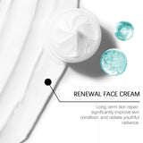 Crema facial reafirmante con colágeno, renovación, nutrición profunda, reducción de manchas oscuras, pecas, aclaramiento, piel suave, lifting, crema reafirmante.