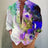 Men's shirt long-sleeved colorful fashion cardigan shirt Hawaiian 3D printed shirt XS-6XL super large size shirt soft fabric - Lootquake