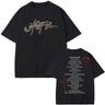 Rapper Cactus Jack Tshirt UTOPIA Album Graphics T-shirts Men's Hip Hop Pure Cotton Tees Male Casual Oversized T Shirt Streetwear - Lootquake