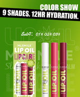 MLSMILE 3pcs/set Press Lipstick Solid Lip Gloss Long-lasting Easy Color Moisturizing Lip Gloss Pearl Mirror Lip Gloss
