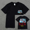 New Summer Hip Hop T Shirt Men Women Cactus Jack Harajuku T-Shirts WISH YOU WERE HERE Letter Print Tee Tops - Lootquake
