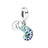 925 Sterling Silver Coffee Red Wine Coffee Glass Maker champagne Charm bead Fit Original Pendant Bracelet DIY Jewelry For Women - Lootquake