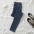 Black Grey Jeans Women's Slimming Cropped Pants Chic Versatile Student Short Trousers Long Pants Slim Fit Sihouette Smoothing - Lootquake