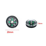5PCS Portable Mini Compass for Camping Hiking Navigation Tools Outdoor Sports Mountaineering Survival Handheld Tactical Compass - Lootquake