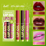 Lipstick Moisturizing Solid Lip Rouge Hydration Lip Gloss 1 set Red Pink Long Lasting Waterproof