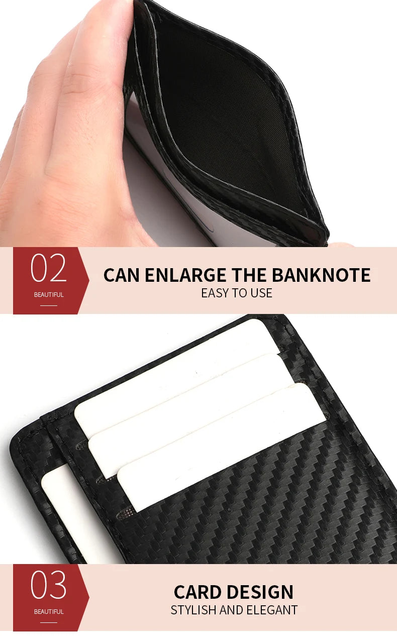 Ultra-thin PU Leather Wallet Credit Card ID Card Holder Male Business ID Card Case for Male And Female Card Holders