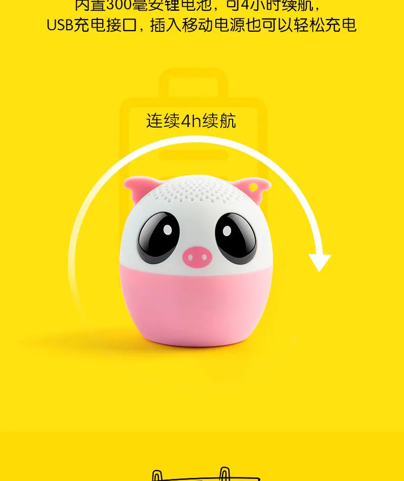 BM6DE Portable Bluetooth Speakers Karaoke Audience Calls Small Speakers Heavy Bass Wireless Bluetooth Stereo Phone Speaker