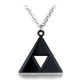 Breath of the Wild Vintage Necklace for Men Women LoZ Game Triforce Triangle Amulet Choker Necklace Cosplay Party Jewelry Gifts - Lootquake