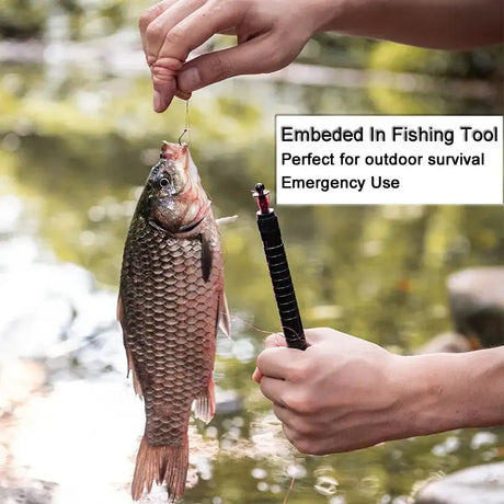 10-IN-1 Multi Function Portable Self Defense Pen Outdoor Survival Tool Fishing Whistle/Compass/Wrench/Screwdriver/Window Breaker - Lootquake