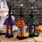 Halloween Wine Bottle Decoration Wine Bottle Decor Halloween Witch Hat Wine Bottle Cover Set Unique for Halloween for Party
