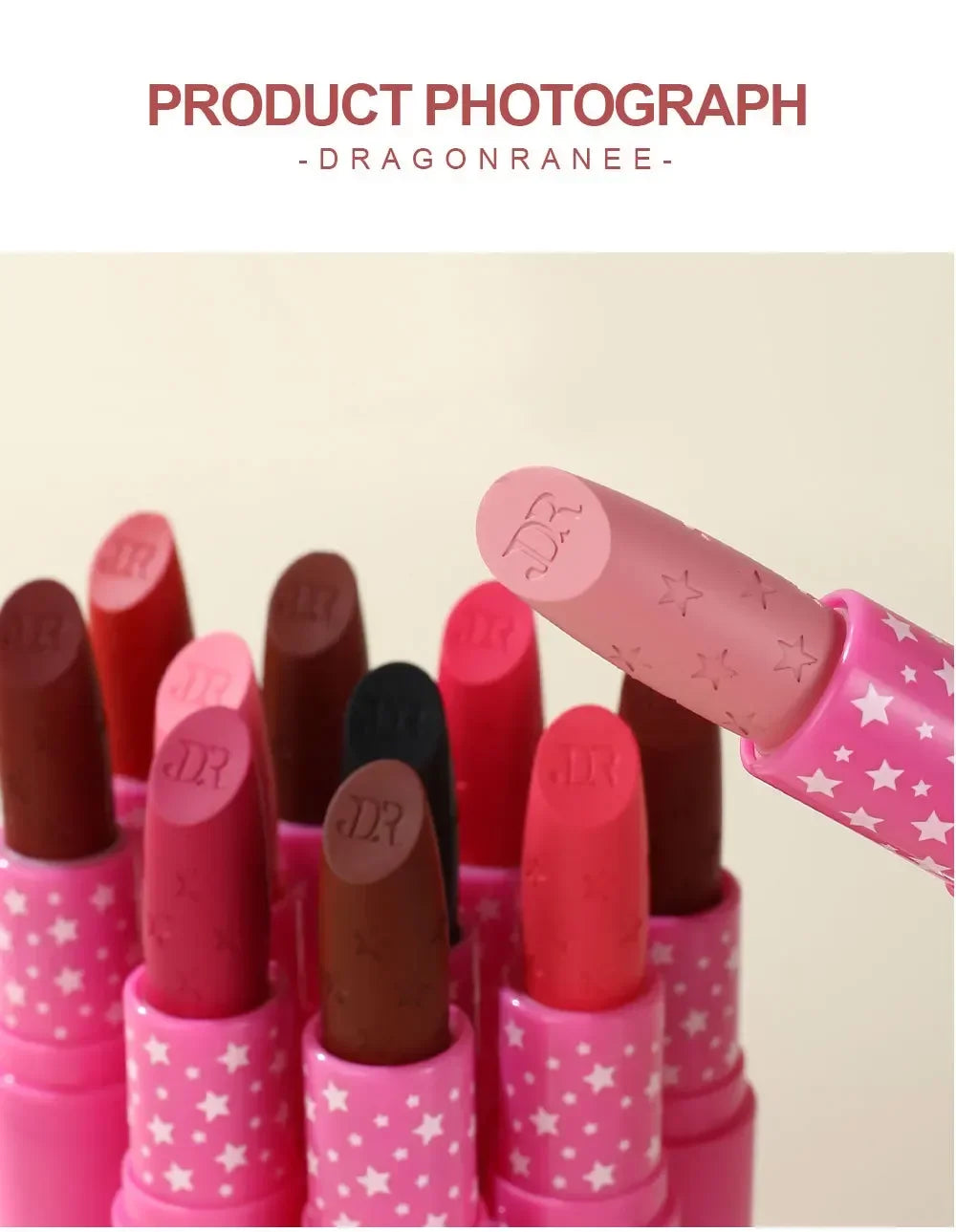 9 Colors Velvet Matte Lipsticks Pencil Waterproof Long Lasting Sexy Nude Pink Lip Stick Non-Stick Cup Makeup Lip Tint Cosmetics