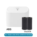 Car Trash Can (with Lid) Contains 60 (300) Garbage Bags, Small Car Trash Can, Leak-proof Mini Car Accessories