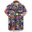 Hawaiian Three-Dimensional Eye Fashion Shirts For Men 3d Print Casual Short Sleeved Summer Tops Funny Clothes For Man Clothing - Lootquake