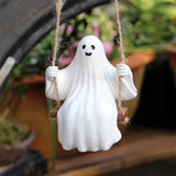 Halloween Decorations Ghost Figurines Halloween Ghost Hanging Ornament for Halloween Holiday Parties Decor