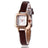 Women Watch Small Square Dial Thin Leather Strap Ladies Wristwatch Elegant Female Watches Casual Relogios Feminino Reloj - Lootquake