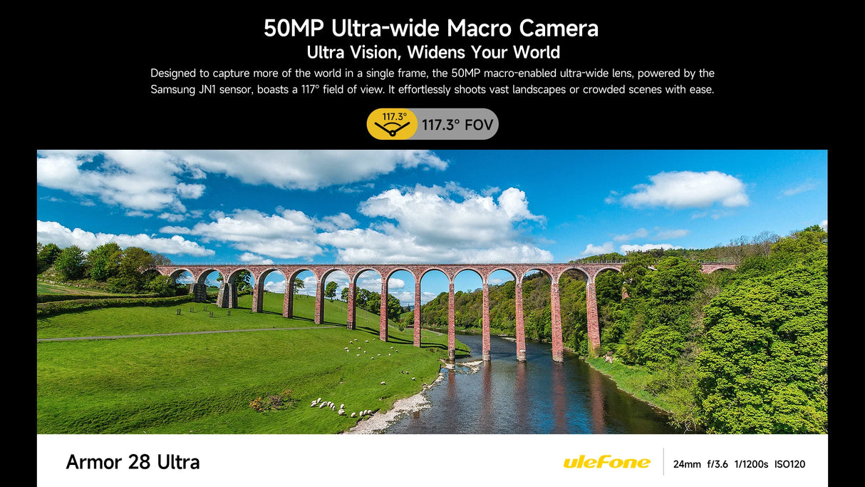 Teléfono robusto Ulefone Armor 28 Ultra 5G con imagen térmica por IA, Dimensity 9300+, 1 TB de ROM, 32 GB de RAM, Android, AMOLED