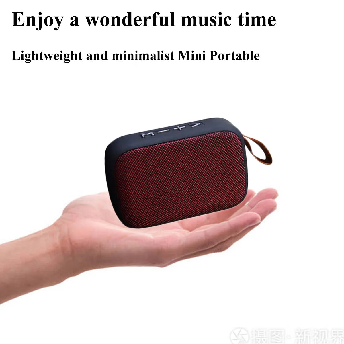 Altavoces portátiles para exteriores Bluetooth 5.0 Mini altavoz Oxford Columna inalámbrica Reproductor de música estéreo 3D Caja de sonido envolvente HiFi