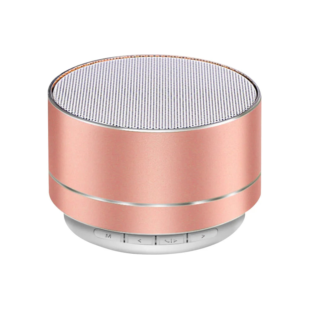 Altavoz Bluetooth portátil A10, música estéreo envolvente, minialtavoz subwoofer USB para exteriores, reproductor de audio, altavoz, micrófono, compatible con tarjeta SD