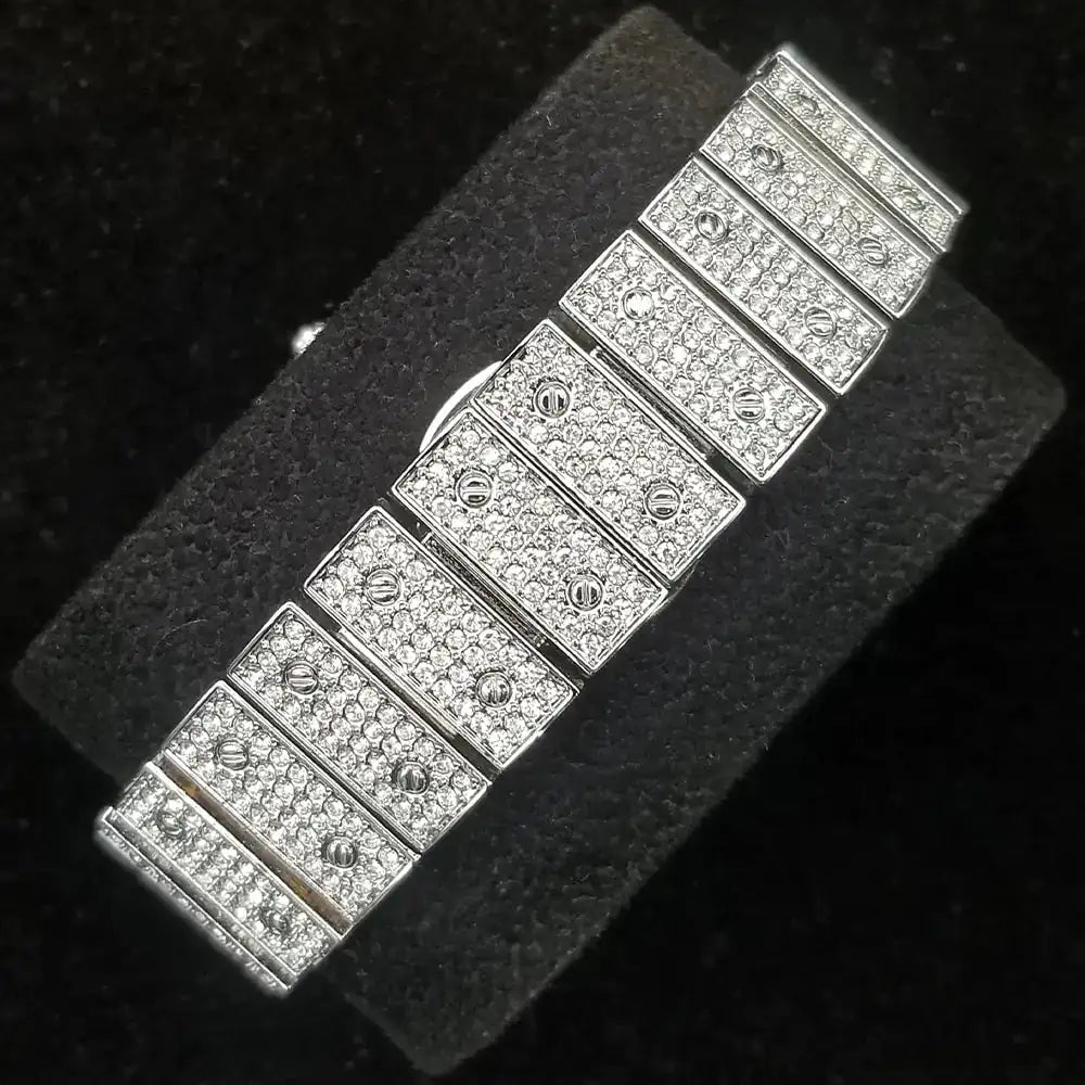 Waterproof Full Diamond Men's Watches - Lootquake