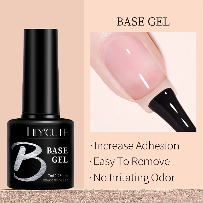 LILYCUTE 5ml Liner Gel Nail Polish UV LED Nail Art Paint Gel Gorgeous Glitter French Effect Semi Permanent Nail Painting UV Gel