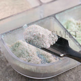 6 Grids Aurora Mirror Nails Powder Aurora Shiny Pearl Chrome Effect Pigments Gel Polish Laser Dust Glitter Manicure Decoration
