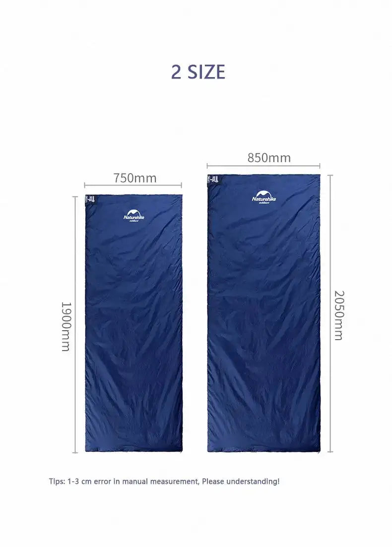 Naturehike Newest Sleeping Bag Ultralight Waterproof Cotton Sleeping Bag Nature Hike Summer Hiking Camping Tent Sleeping Bag - Lootquake