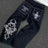 Y2K Retro Blue Slim Jeans Harajuku Hip Hop Rhinestone Cross Graphic Embroidered Jeans Gothic Low Waist Trousers Womens Clothing - Lootquake
