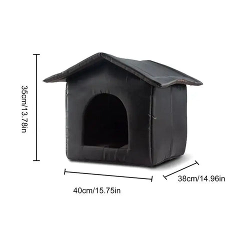 Waterproof Outdoor Pet House Thickened Cat Nest Tent Cabin Pet Bed Tent Shelter Cat Kennel Portable Travel Nest Pet Home - Lootquake