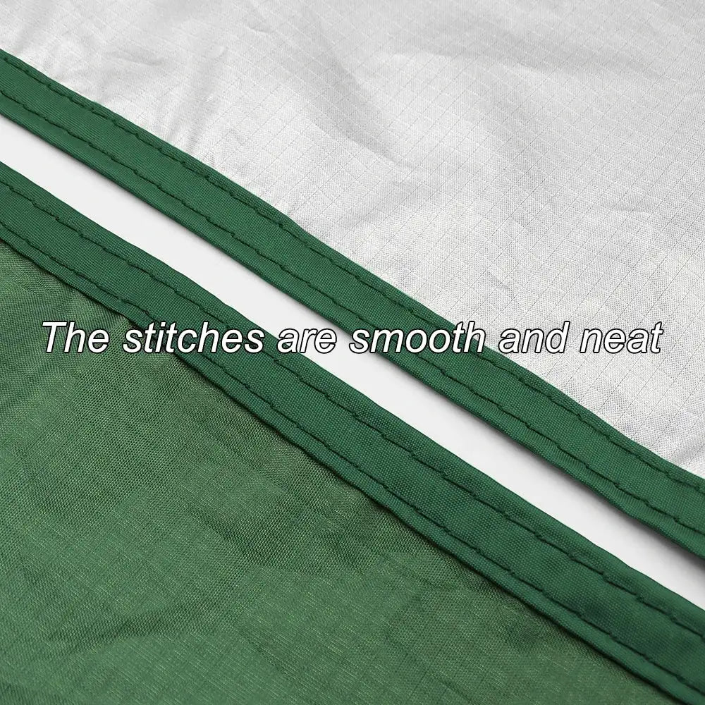4x4m 4x3m 3x3m 19 Hang Points Tent Tarp Survival Sun Shelter Shade Canopy Outdoor Backpacking Waterproof Camping Awning SunShade - Lootquake