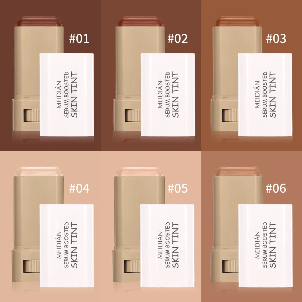 Waterproof And Lasting Temperature Change Foundation Make-up Cream Stick Luster Moisture Concealer Moisturizing LiquidFoundation