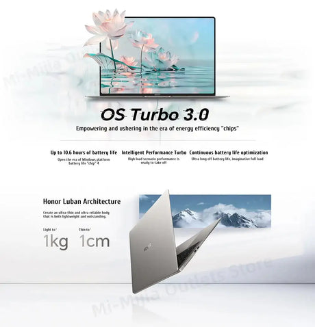 Honor MagicBook Art 14 Snapdragon Edition 1kg Ultra Thin Laptop X Elite 32G 1T 3.1K Eye Screen Notebook - Lootquake