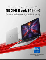 XIAOMI REDMI Book 14 2025 Intel Core 5 220H Intel integrated Graphics 16/32GB RAM 512G/1TB SSD 2.8K 120Hz Screen - Lootquake