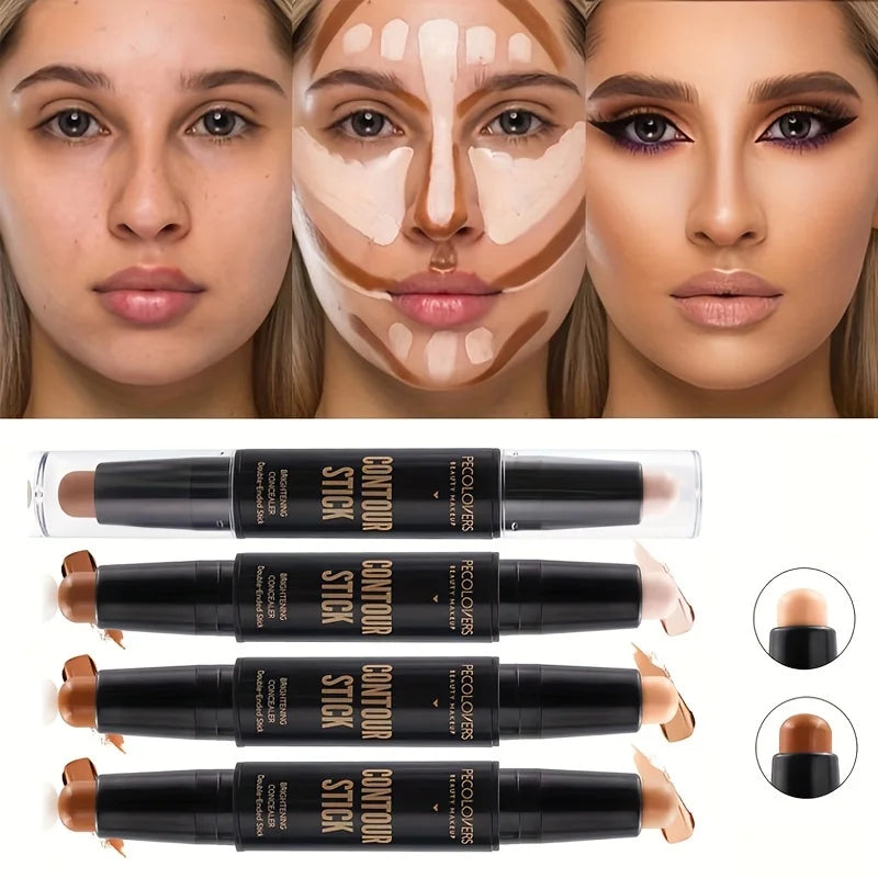 Corrector de contorno facial, bronceador, base de maquillaje, crema de base, cosméticos para mujeres, nuevo