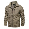 New Functional Waterproof Jacket Men's Autumn Casual Rainproof Detachable Cap Work Coat Hiking Mountain Windproof Windbreaker - Lootquake
