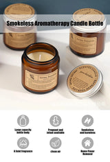 Scented Candles Smokeless Soy Candle Essential Oil Aromatic Candle Luxury Decoration Candle Wedding Gifts Party Home Decoration