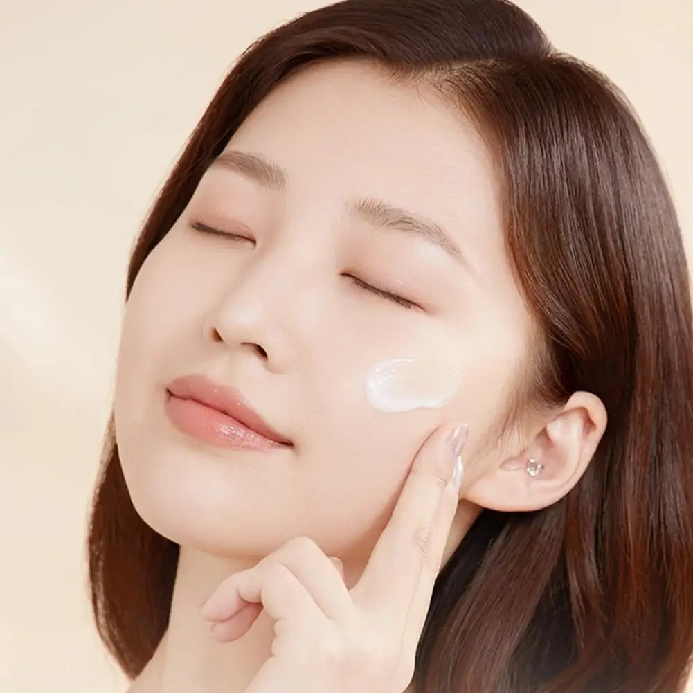 Crema facial blanqueadora con vitamina C, crema hidratante Five VC Tone Up, antiedad, elimina granos, arrugas y manchas, iluminadora, cuidado de la piel.