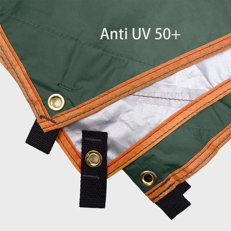 4x3m 3x3m Awning Waterproof Tarp Tent Shade Ultralight Garden Canopy Sunshade Outdoor Camping Hammock Rain Fly Beach Sun Shelter - Lootquake
