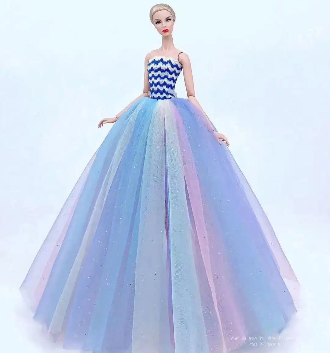 Vestido de novia elegante para muñeca Barbie, ropa de princesa para BJD 1/6, vestido largo, accesorios.