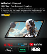 Tablettes Blackview MEGA 2 12 pouces 2K écran Widevine L1 24 Go (8 + 16) Android 15 256 Go 9000 mAh AI caméra principale Pad PC