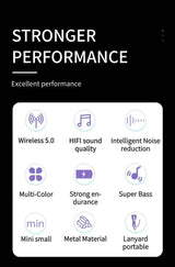 Mini haut-parleur Bluetooth, son HD avec basses, le plus petit haut-parleur sans fil pour téléphone, PC, tablette, avec bouton selfie, fonction d'appel, mignon