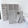 Set Gift Shopping Bag Rhode Phone Case For iPhone