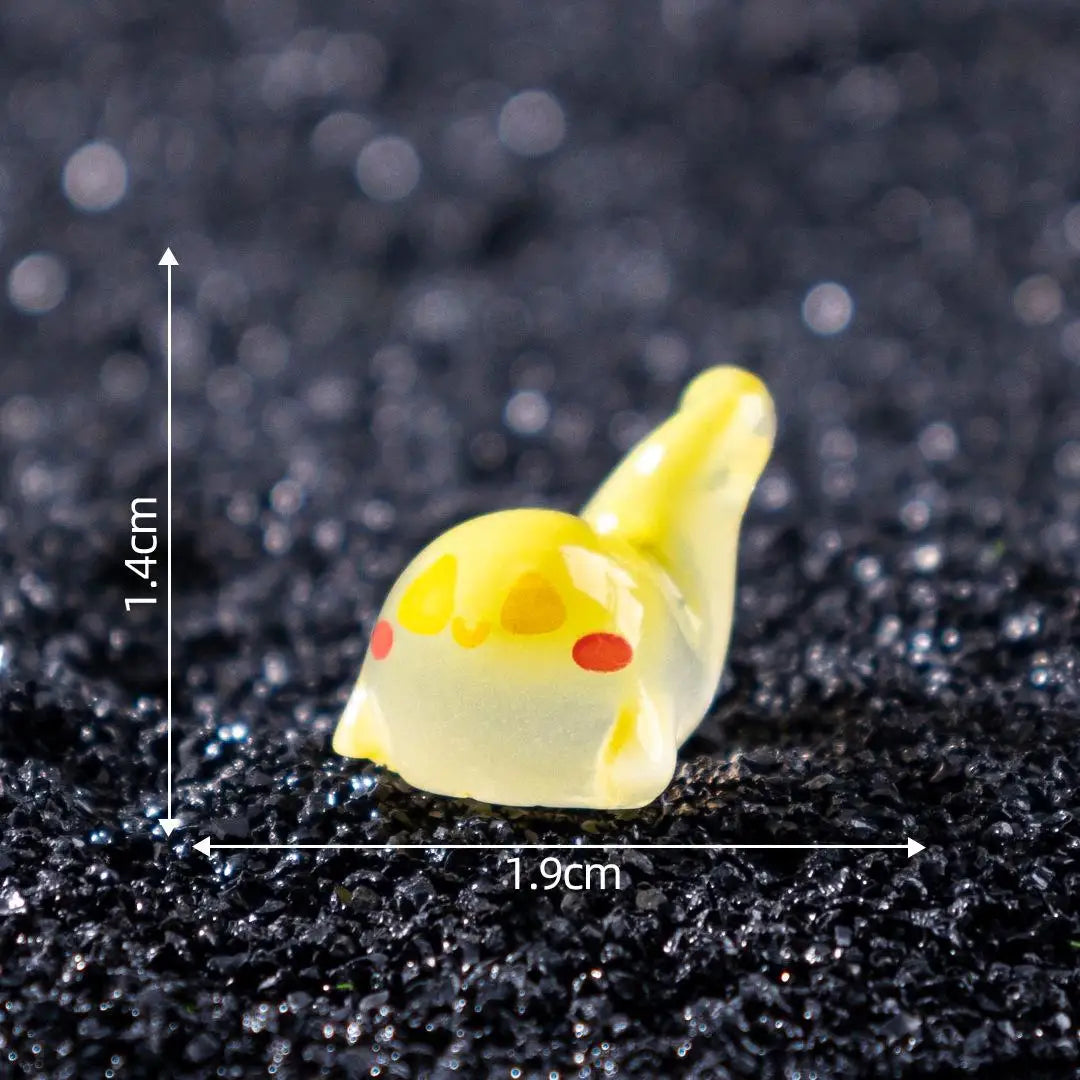 Cute Halloween Mini Luminous Ghost Miniature Landscape Ornaments Resin Diy Home Decorations Desktop Decor Crafts Party Gifts