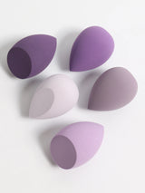 30 Beauty Eggs (Esponjas de Maquillaje) Esponja de Belleza Mixta para Base de Maquillaje, Líquida, en Crema y en Polvo Sin Impurezas, Multicolor C