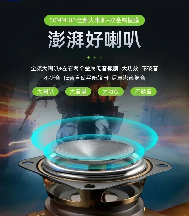 Portable Waterproof 100W High Power Bluetooth Speaker RGB Colorful Light Wireless Subwoofer 360 Stereo Surround TWS FM Boom Box