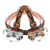 5LED Headlamp Rechargeable With Built In 18650 Battery Strong Light Long Range Torch Outdoor Camping Adventure Fishing HeadLight - Lootquake