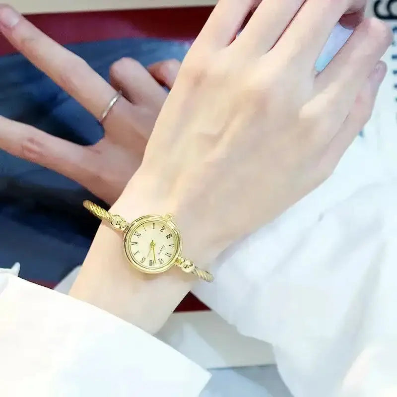 Fashion Luxury Women Watch Gold Strap Vintage Ladies Watch for Bracelet Montre Femme Female Wristwatches Women Clock Reloje - Lootquake