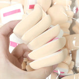 20pcs Powder Liquid Cosmetics Puff Makeup Puffs Wet Dry Use Concealer Foundation Sponge Cushions Tool Thick Powder Puff