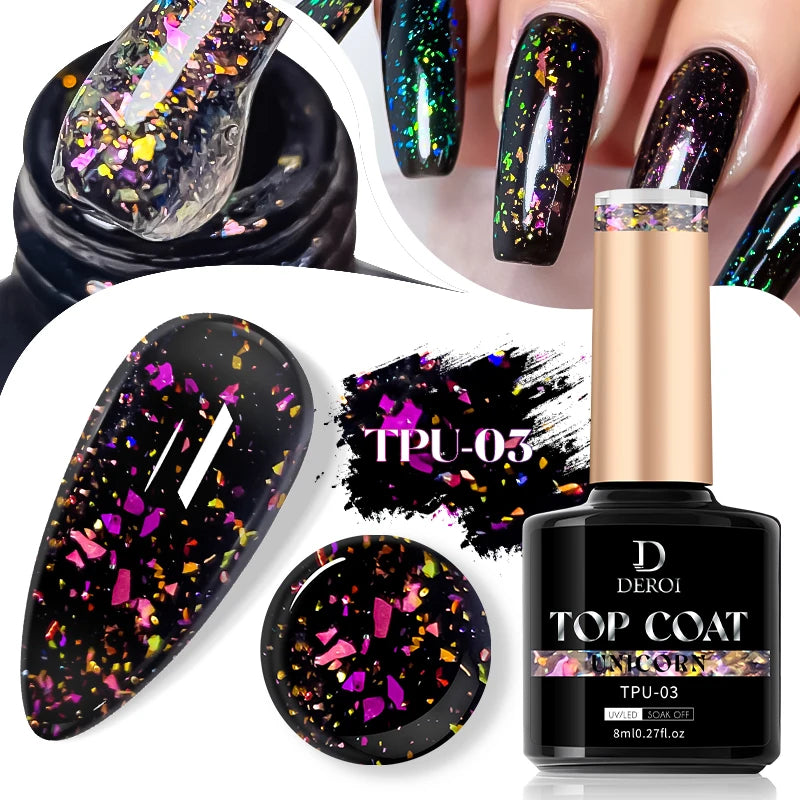 CNails No Wipe Gel Top Coat Clear Gel Base Coat Varnish Soak Off Flash Top Coat UV/LED Nail Art Accessories Matte Nail Polish