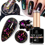 CNails No Wipe Gel Top Coat Clear Gel Base Coat Varnish Soak Off Flash Top Coat UV/LED Nail Art Accessories Matte Nail Polish