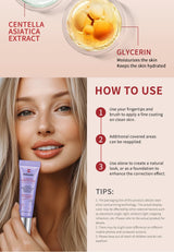 ErborianCC Cream   Centella Change Magic Foundation Covering Base Makeup Foundation Full Coverage Moisture Cream Makeup Base